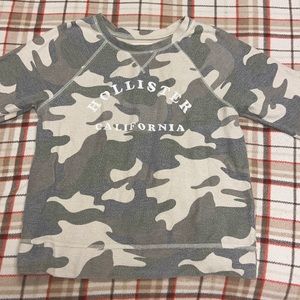 Hollister camo  sweatshirt